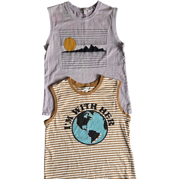 Toad&Co Tops - Toad&Co Graphic Tank Top Bundle XS
